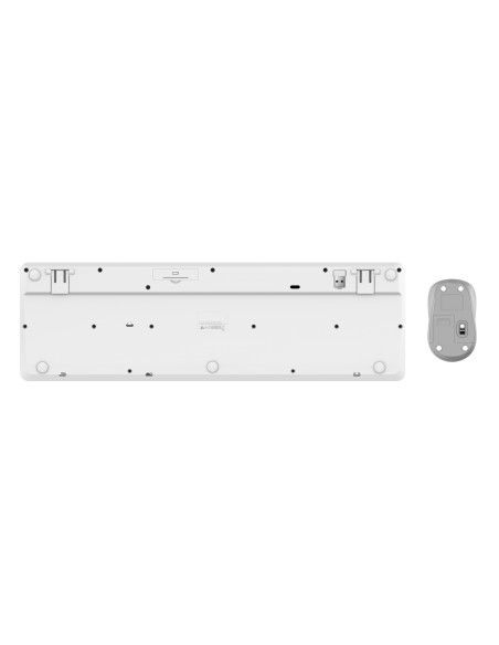 Ody II keyboard Mouse included Home/Office RF Wireless Italian White