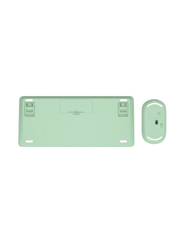 Lyra Keyboard Mouse included Universal RF Wireless + Bluetooth QWERTY Italian Green