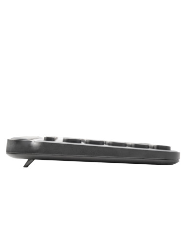 DGT W42B Tastiera RF Wireless + Bluetooth QWERTY Ita Nera