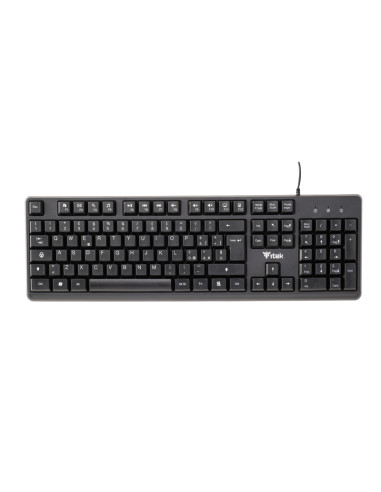 DGT C01 Tastiera USB QWERTY Ita Nera