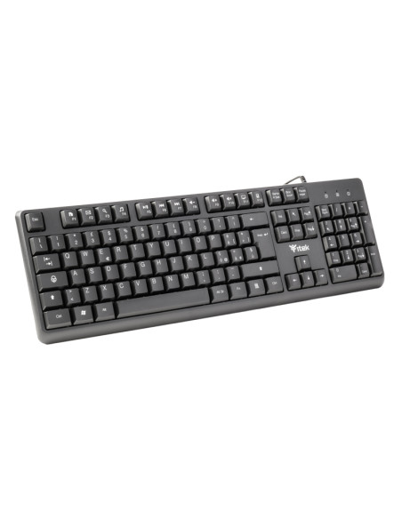 DGT C01 Tastiera USB QWERTY Ita Nera