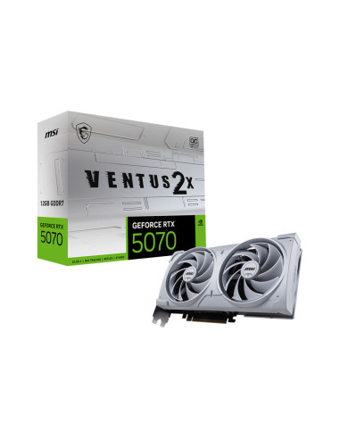 12GB GeForce RTX5070 VENTUS 2X OC White