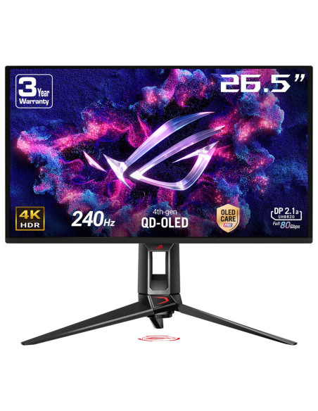 26.5" ROG Swift OLED PG27UCDM 4K Ultra HD QD-OLED 240 Hz 0,03 ms Nero