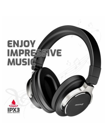 Wireless Stereo Headphones JUMBO Black