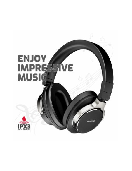 Wireless Stereo Headphones JUMBO Black