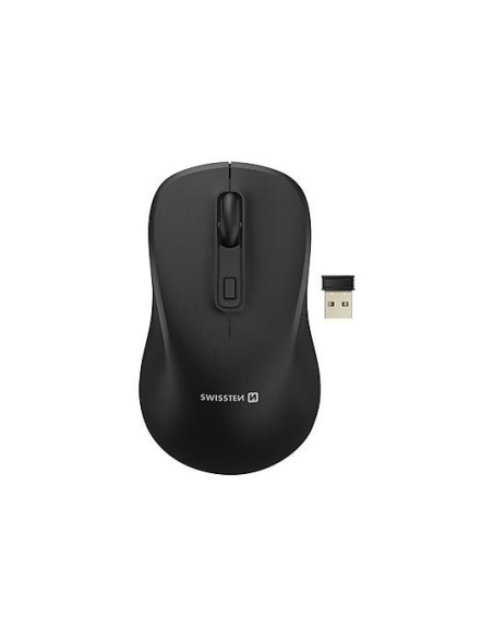 Office Wireless Mouse 1000-1200-1600 DPI Black