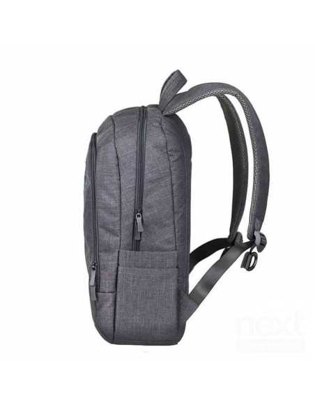 15.6" Laptop Canvas BackPack Grey