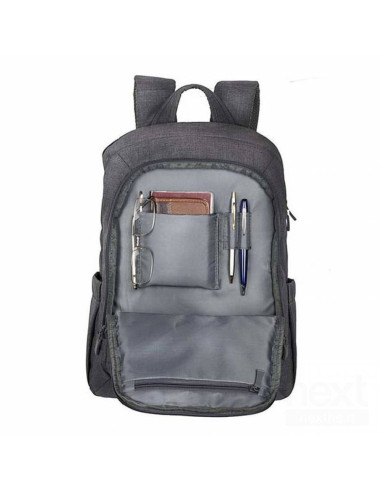 15.6" Laptop Canvas BackPack Grey