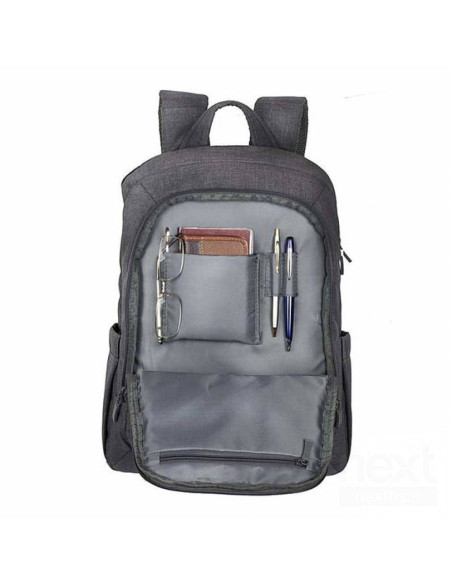 15.6" Laptop Canvas BackPack Grey