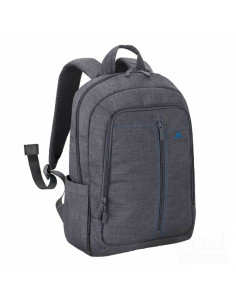 15.6" Laptop Canvas BackPack Grey 2