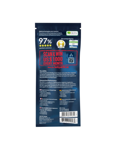 MX-4 heat sink compound Thermal paste 8.5 W/m·K 4 g