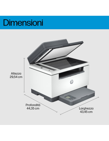 MULTIFUNZIONE LASER PRO LJ-M234sdw 29PPM 150FF DUPLEX LAN USB WiFi