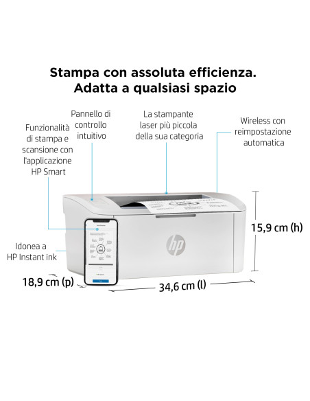 LaserJet M110w, B/W