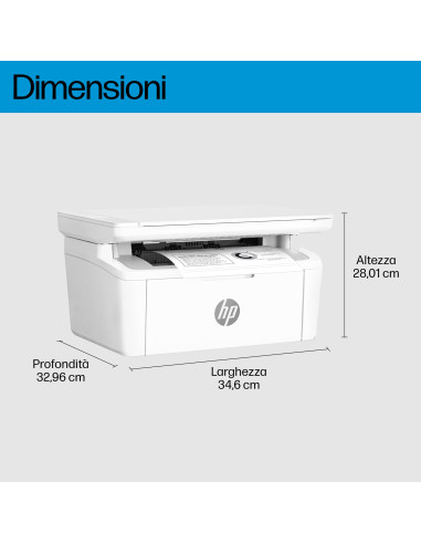 LaserJet Stampante multifunzione M140w