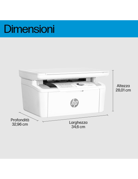 LaserJet Stampante multifunzione M140w