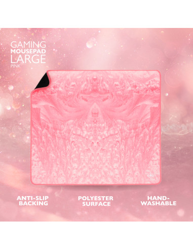 PMP80 Gaming mouse pad Pink L 450x400x4mm