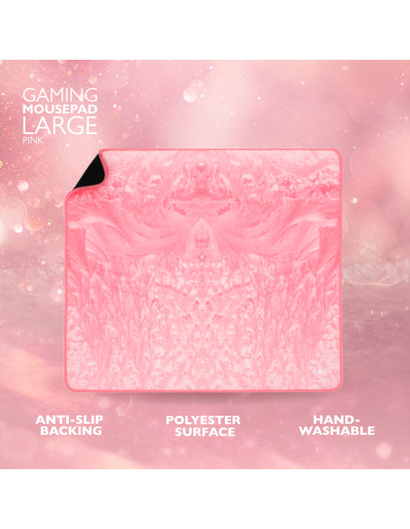 PMP80 Gaming mouse pad Pink L 450x400x4mm