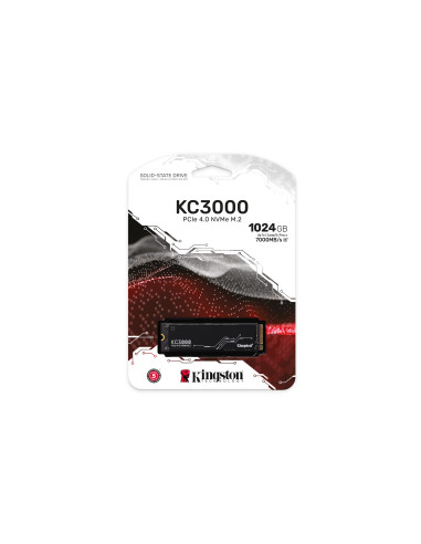 1TB KC3000 PCIe 4.0 3D TLC NVMe 7GB/s r 6GB/s w