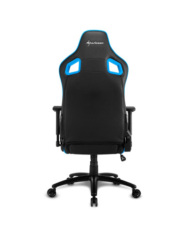 Elbrus 2 Sedia Gaming in Tessuto Black/Blue