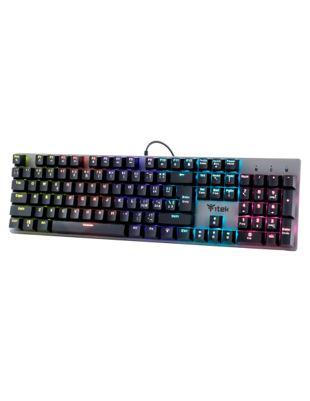 Tastiera Gaming X10 - Meccanica, Switch Blu, 104 tasti, Rainbow LED con 12 modalità