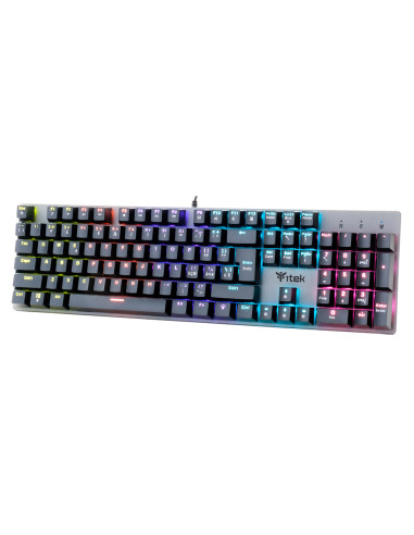 Tastiera Gaming X10 - Meccanica, Switch Blu, 104 tasti, Rainbow LED con 12 modalità