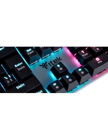 Tastiera Gaming X10 - Meccanica, Switch Blu, 104 tasti, Rainbow LED con 12 modalità