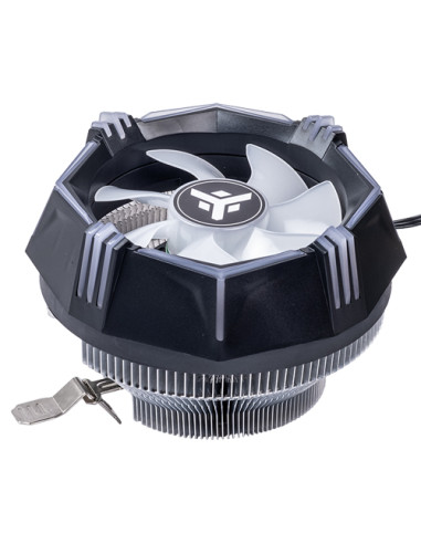 Dissipatore ad aria ICY-4LPR - Skt universale, 65W TDP, Low Profile, RGB Rainbow