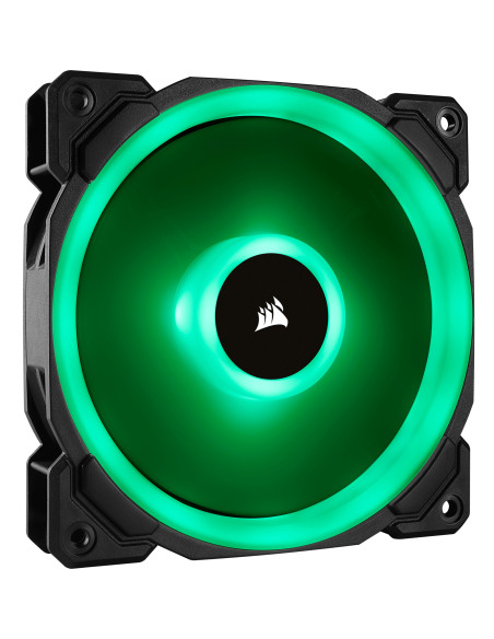 120mm LL120 RGB Dual Light Loop Black RGB LED