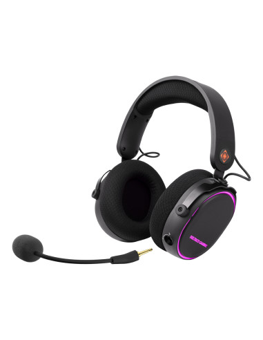 Wireless gaming headset RGB, USB-C, Black/RGB