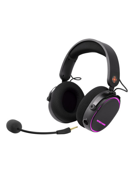 Wireless gaming headset RGB, USB-C, Black/RGB