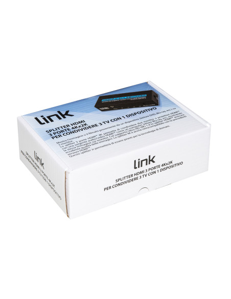 Splitter HDMI 3Porte 4Kx2K per Condividere 3 TV con 1 Dispositivo