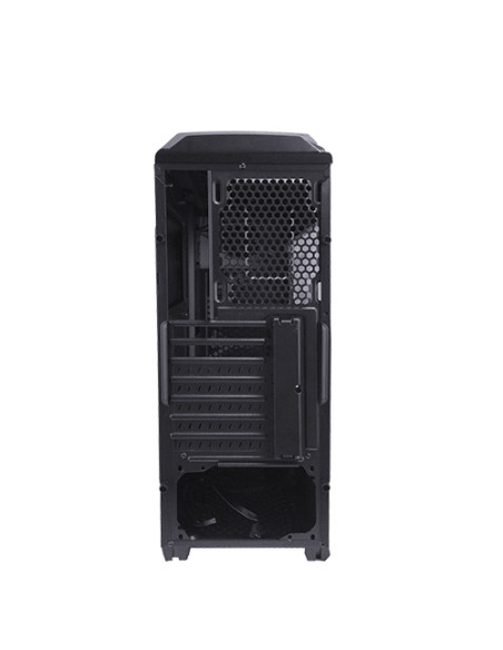 ORIGIN Black/Red  MidiTower 2x120mm Ventole Led Rosso