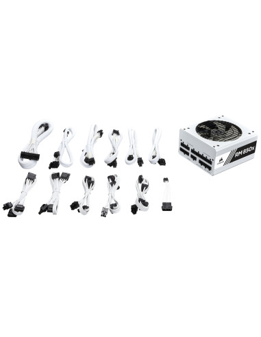 850W White RM850x 80+ Gold Full Modular