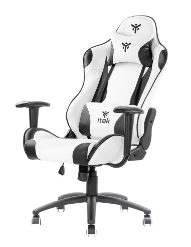 PLAYCOM PM20 Universal gaming chair Padded seat, Black/White