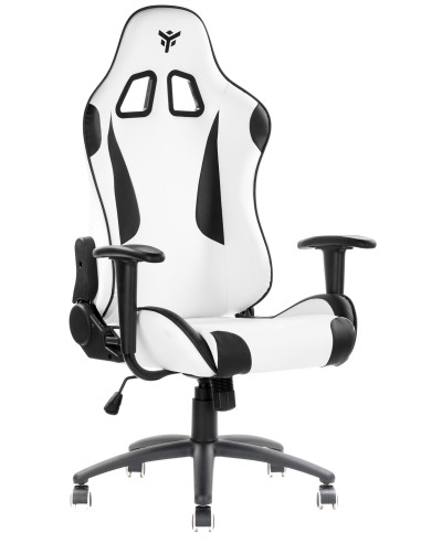 PLAYCOM PM20 Universal gaming chair Padded seat, Black/White