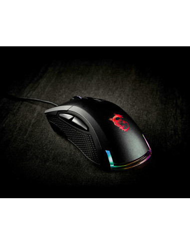CLUTCH GM50 RGB Optical FPS Gaming Mouse '7200 DPI Optical Sensor, 6 Programmable button, 3-Zone RGB, Ergonomic design, OMRON S