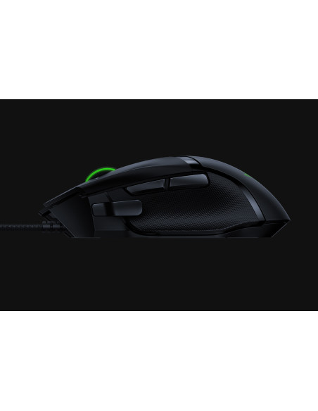 Basilisk V2 Mouse Gaming Wired 11 pulsanti programmabili + Focus + sensore ottico 20K DPI + cavo Speedflex e illuminazione Chro
