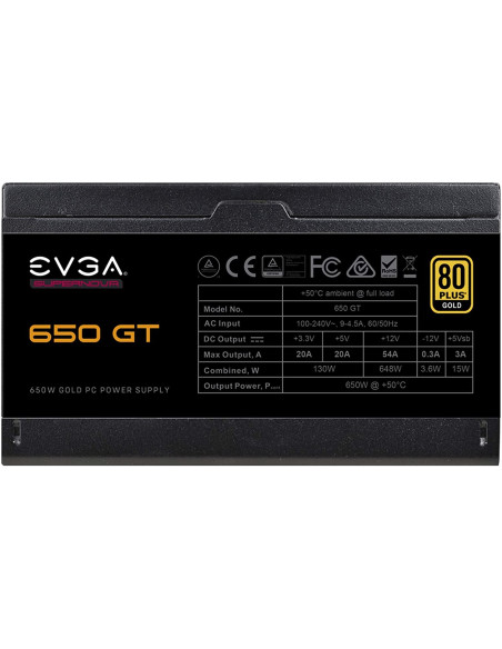 650W Supernova 650 GT 80+ Gold Full Modular