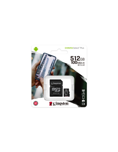 512GB Micro SDXC Canvas Select Plus + Adapter