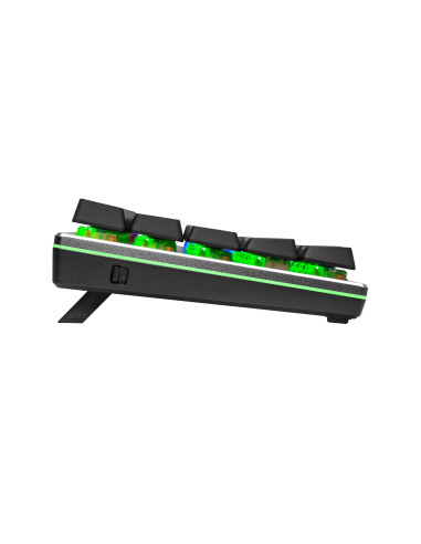 SK622 Space Grey, Hybrid Wireless Bluetooth, Low Profile Mechanical Red Switches