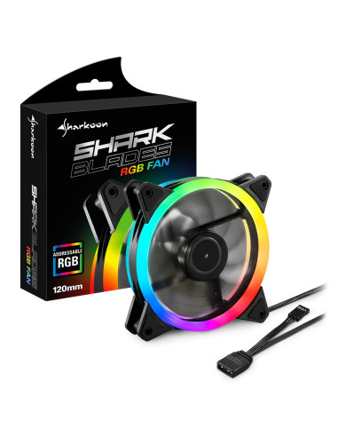 120mm Shark Blades RGB