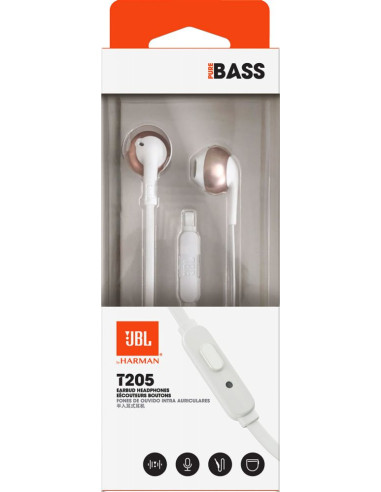 TUNE205, Pure Bass, White&Bronze