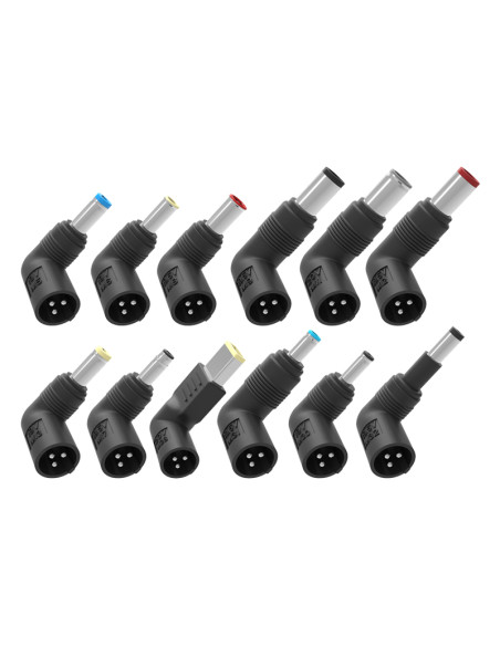 120W Alimentatore Universale per Notebook con 12 connettori 1xUSB-A(5Vx1A) 100/240V AC  9.5/24VDC