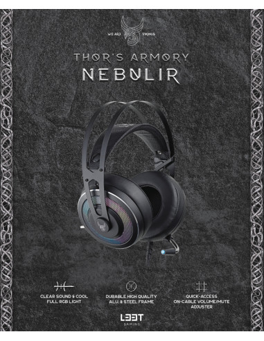 NEBULIR - GAMING HEADSET RGB