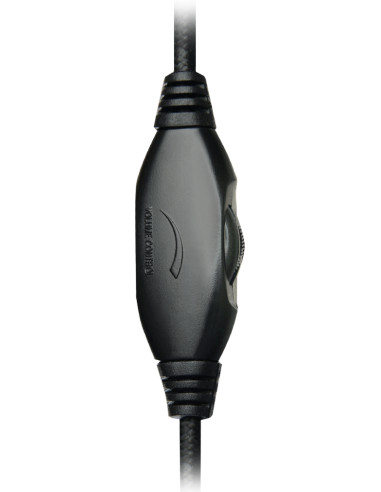 WARHEAD G-300, Cuffie con microfono, nero/verde