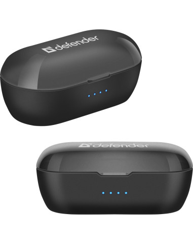 TWINS 638, AURICOLARI BLUETOOTH 5.0, NERO