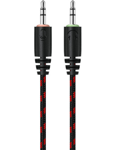 SCRAPPER 500, GAMING CUFFIE CON MICROFONO, NERO/ROSSO PC e Consolle