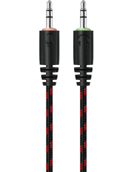 SCRAPPER 500, GAMING CUFFIE CON MICROFONO, NERO/ROSSO PC e Consolle