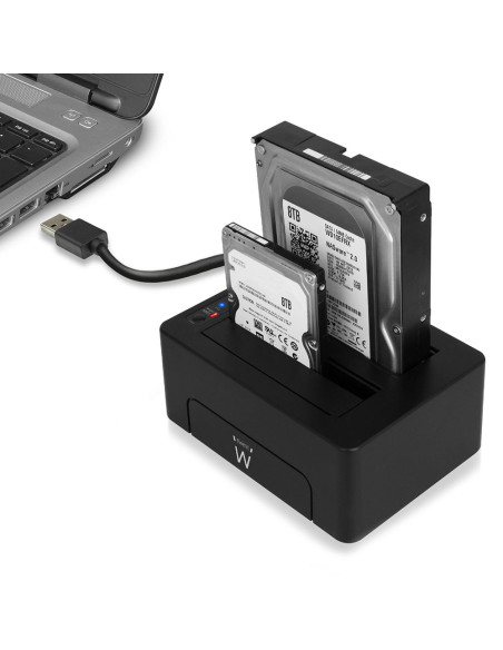 USB 3.1 Dual Docking Station 2,5" e 3,5" SATA
