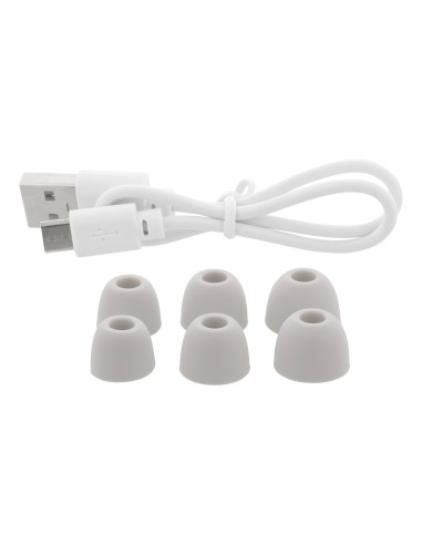 True Wireless Stereo in-ear, IPX6 charge case, Bianco